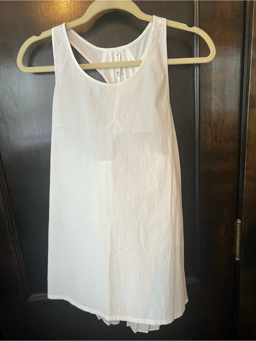 Athleta White Sleeveless tank